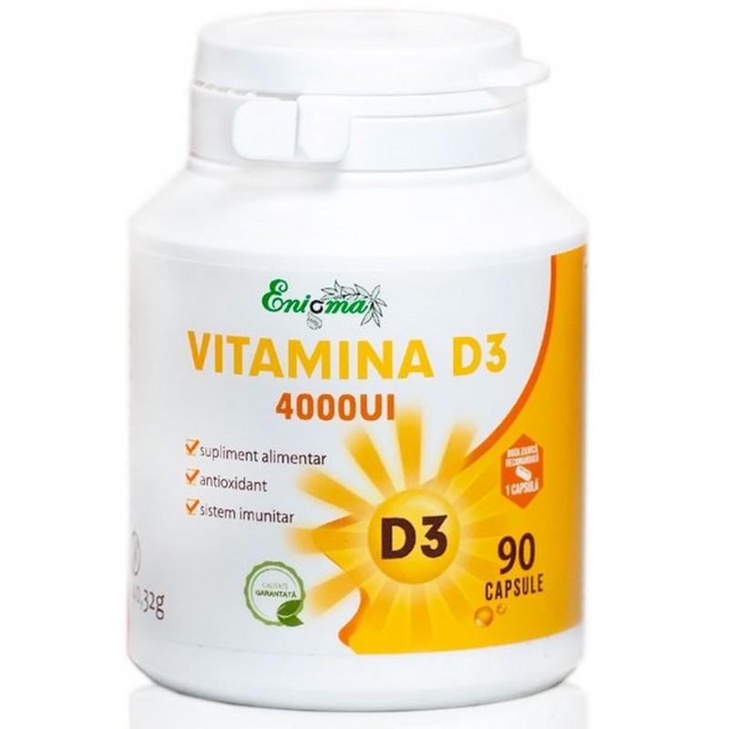 Enigma Vitamina D3 4000ui, 90cps