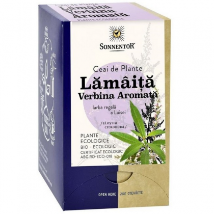 Sonnentor Ceai BIO de Plante Lamaita-Verbina Aromata, 18 plicuri, 27g