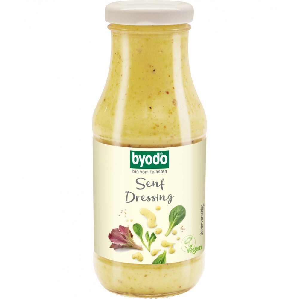 Byodo Dressing cu mustar pentru salate 245g
