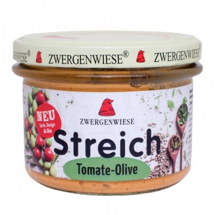 Zwergenwiese Pate vegetal cu tomate si masline 180g