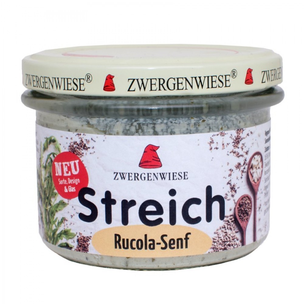 Zwergenwiese Pate vegetal bio cu rucola si mustar 180g