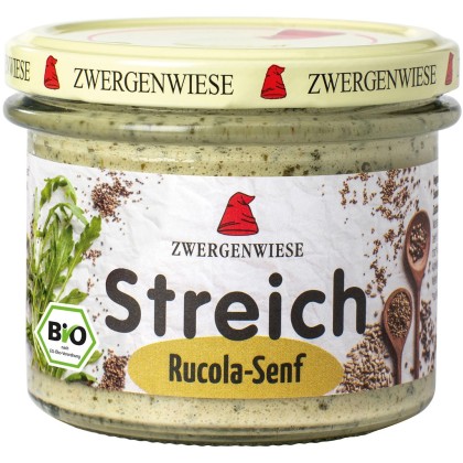 Zwergenwiese Pate vegetal cu rucola si mustar fara gluten, eco 180g