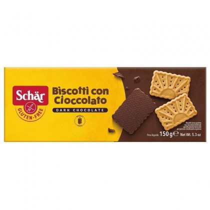 Schar Biscuiti cu ciocolata, fara gluten, 150g
