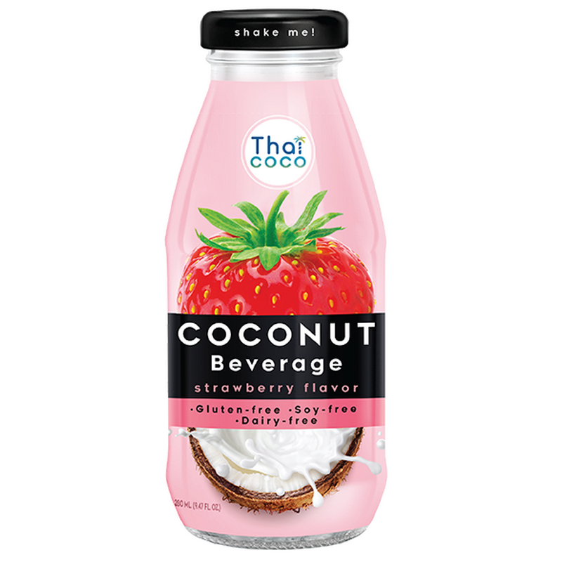 Thai Coco Bautura de Cocos cu Capsuni, 280ml