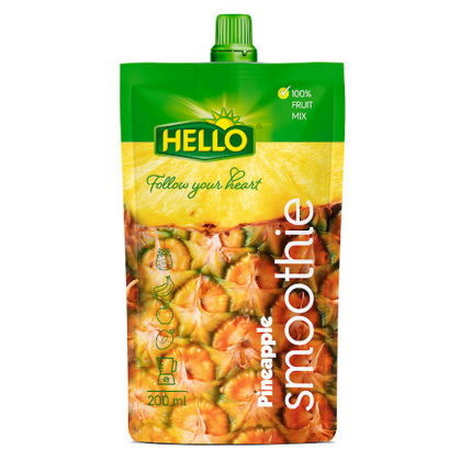 Hello Smoothie de Ananas, 200ml