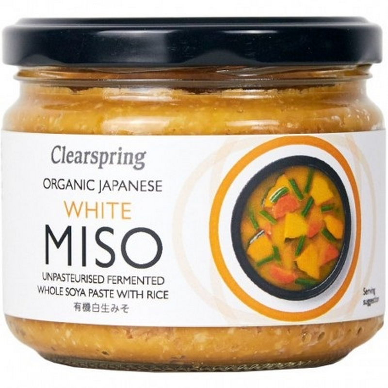 Clearspring BIO Miso alb, nepasteurizat, 70g