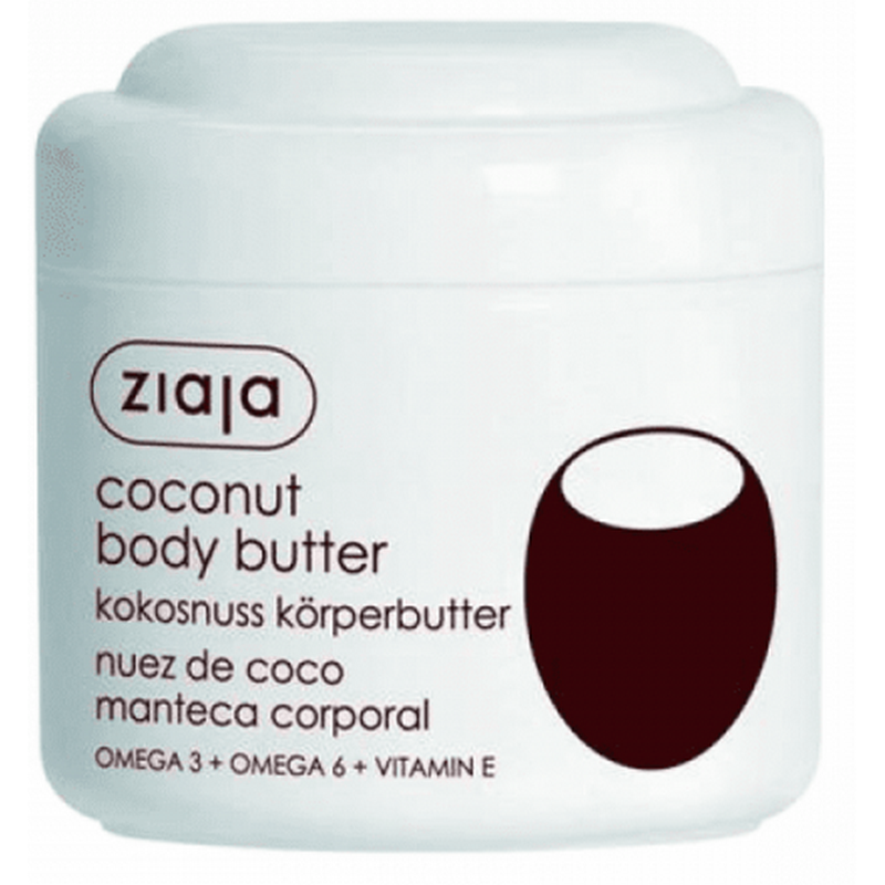 Ziaja Coconut Unt de Corp cu Nuca de Cocos si Vitamina E, 200ml