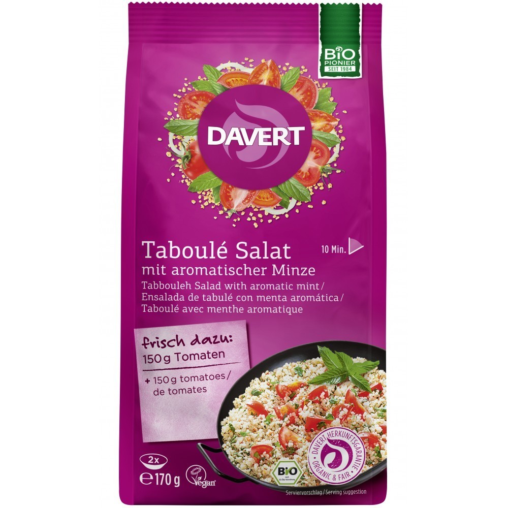 Davert Salata taboule cu menta 170g