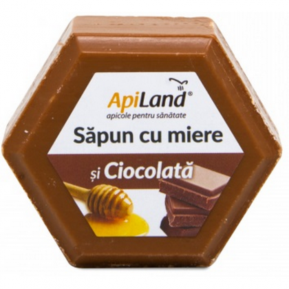 Apiland Sapun cu Miere si Ciocolata, 100g