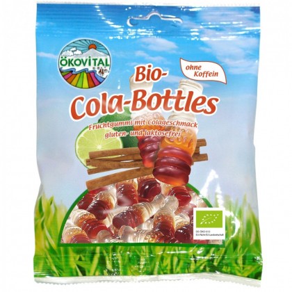 Okovital Jeleuri sticlute de Cola fara cofeina 100g