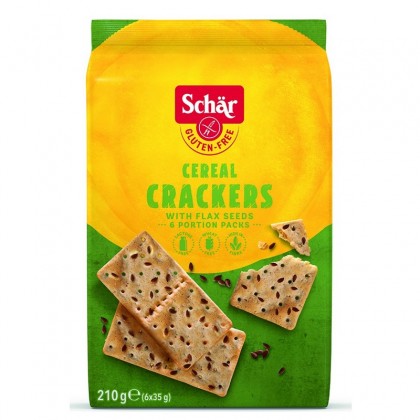Schar Crackers cu seminte, fara gluten, 210g