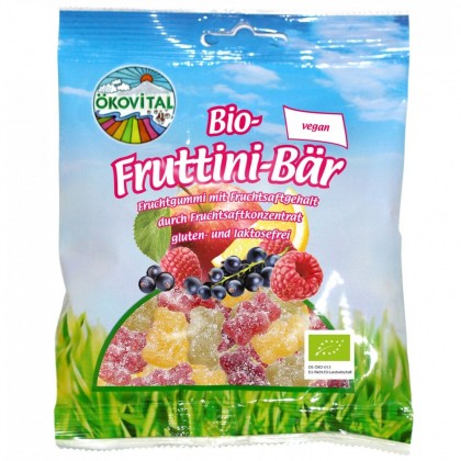 Okovital Jeleuri cu fructe ursuleti FARA GLUTEN SI LACTOZA 100g