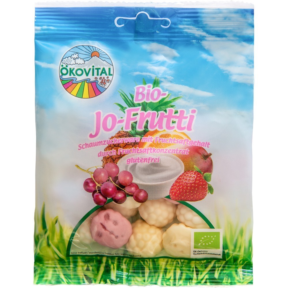 Okovital Jeleuri cu fructe si iaurt bio fara gluten 80g