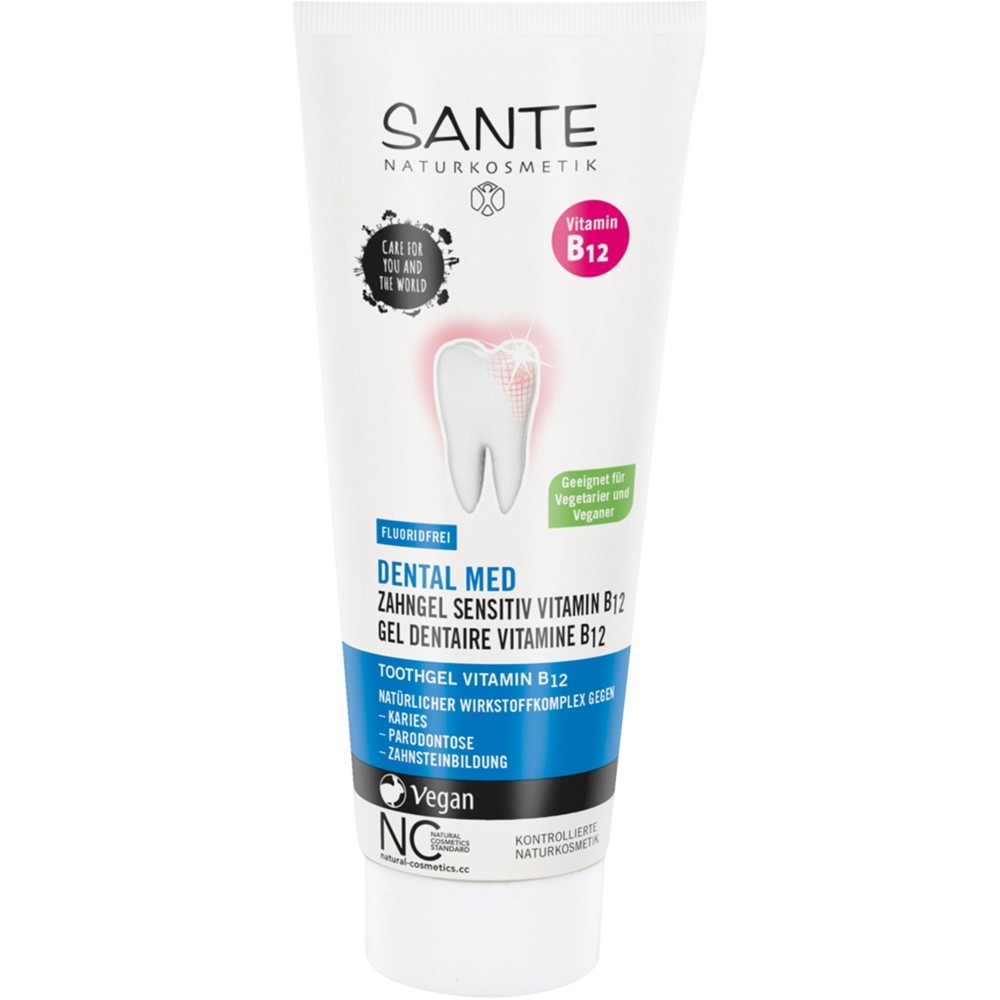 Sante Gel pentru dinti sensibili cu vitamina B12 75ml