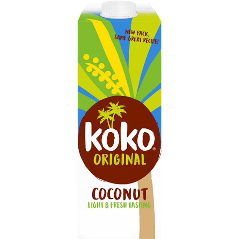 Koko Original Bautura din Cocos cu calciu si vitamine, fara zahar, 1000ml