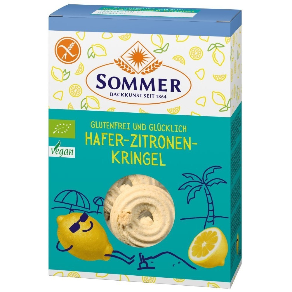 Sommer-Co Biscuiti cu ovaz si lamaie FARA GLUTEN 150g