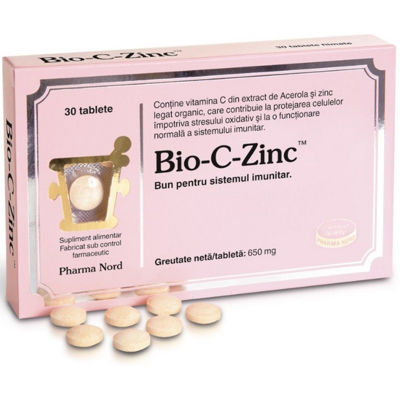 Pharma Nord BIO-C-Zinc, 30tb