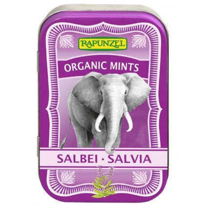 Rapunzel Mints drajeuri bio cu salvie 50g