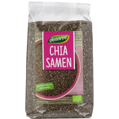 Dennree Seminte de chia bio 500g