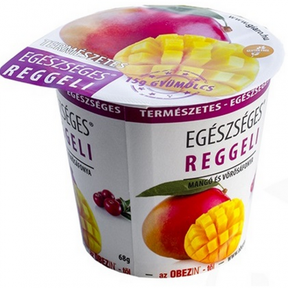 Egeszeg Mic dejun de ovaz cu mango si afine, fara gluten, 68g