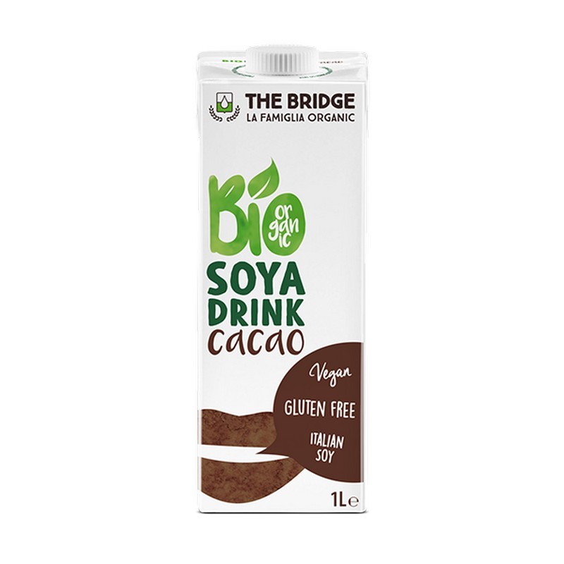 The Bridge ECO Bautura din Soia cu Cacao (Fara Gluten), 1l
