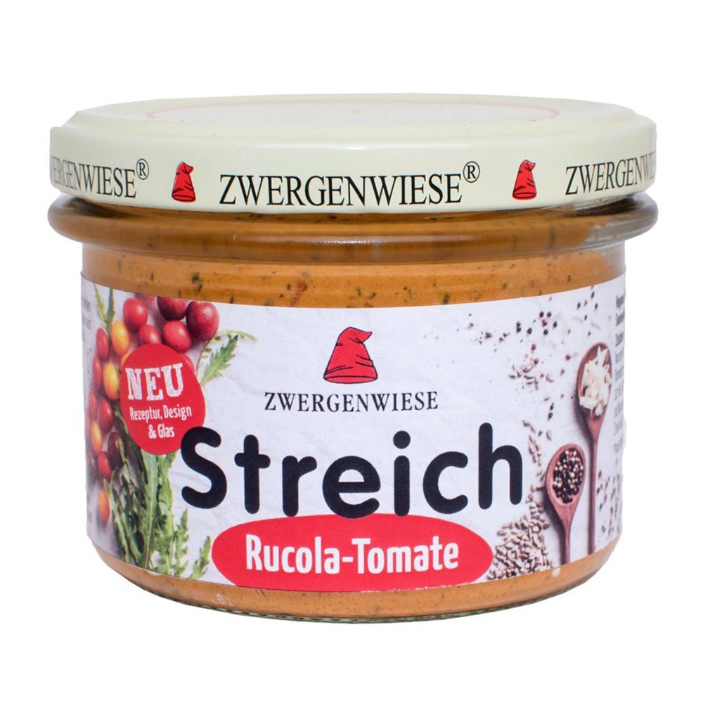 Zwergenwiese Pate vegetal cu rucola si tomate FARA GLUTEN 180g