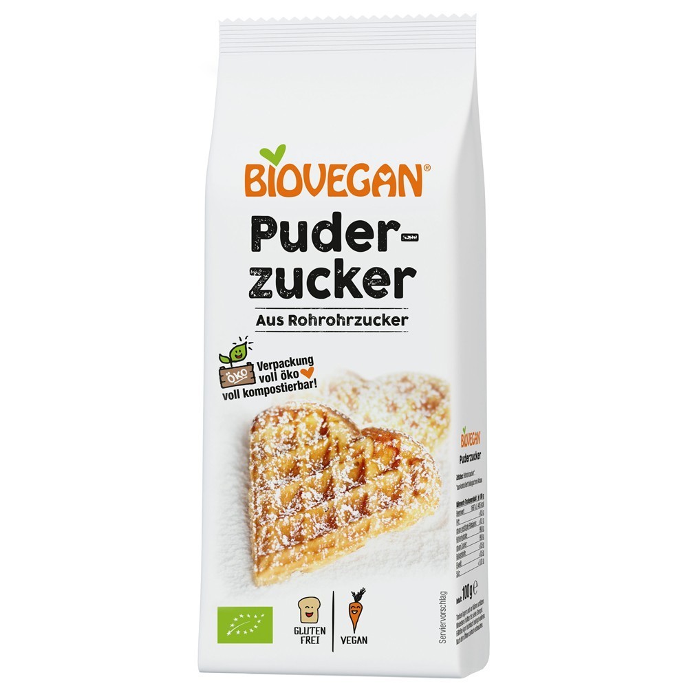 Biovegan Zahar pudra ecologic 100g