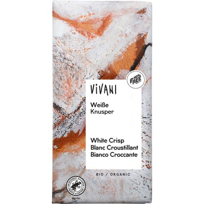 Vivani Ciocolata alba crocanta 100g