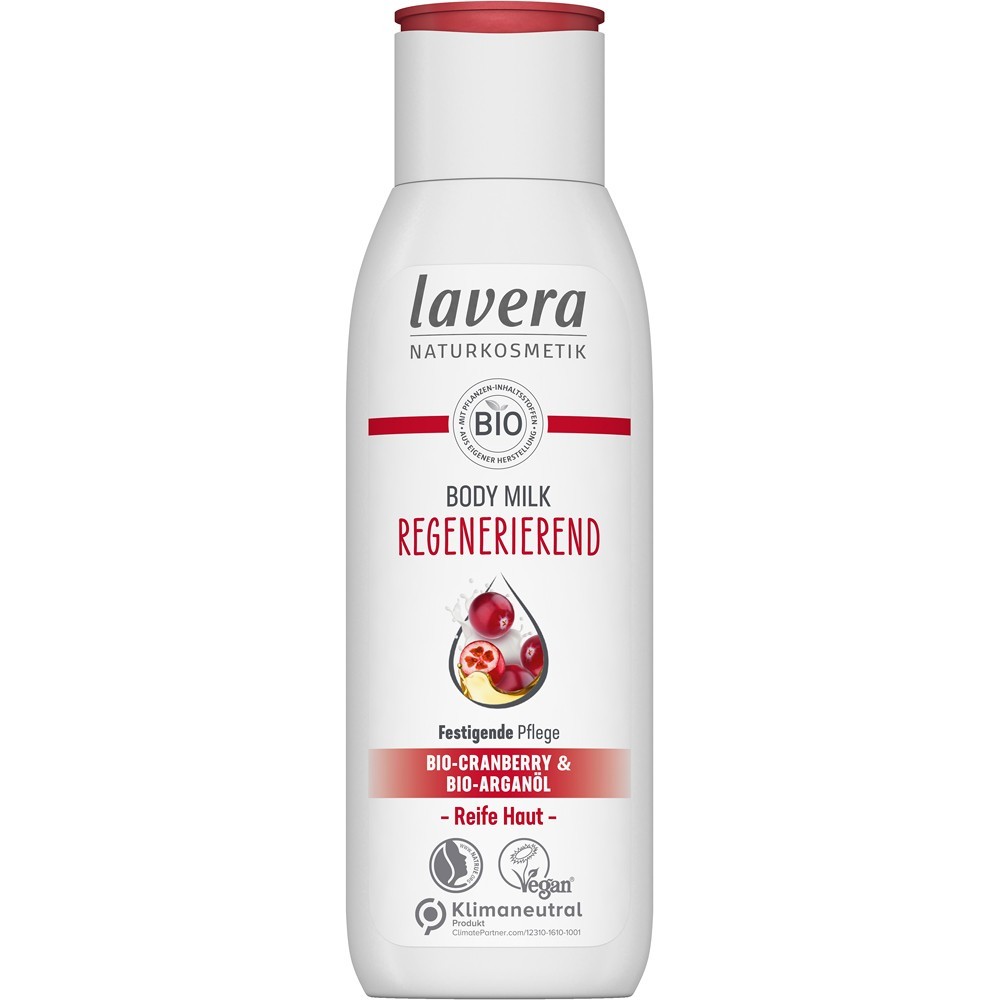 Lavera Lapte de corp regenerant cu merisor si ulei de argan bio 200ml