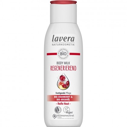 Lavera Lapte de corp regenerant cu merisor si ulei de argan bio 200ml