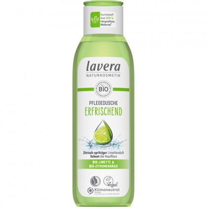 Lavera Gel de dus revigorant cu lime si lemongrass bio 250ml