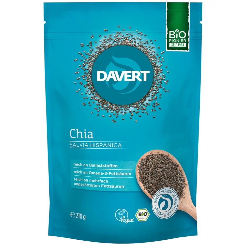 Davert Chia bio 210g
