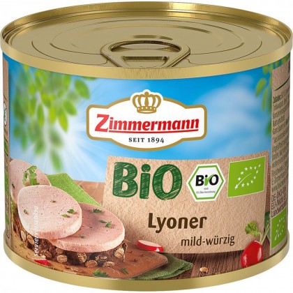 Zimmermann Conserva cu carne Lyoner 200g