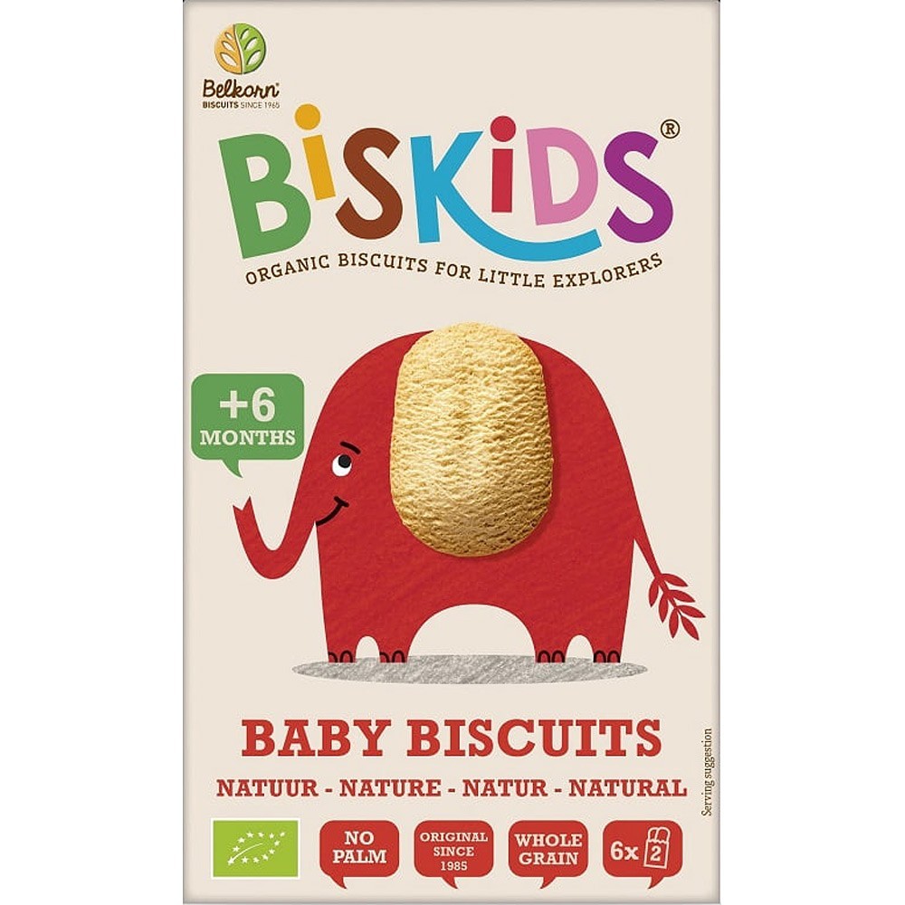 Belkorn Biscuiti organici pentru copii 120g