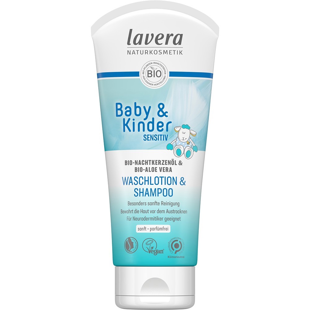 Lavera Sampon si gel de dus Sensitiv pentru copii 200ml