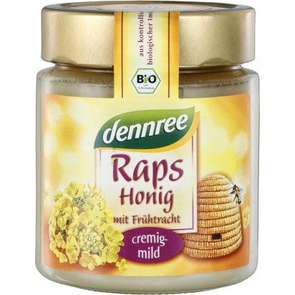 Dennree Miere cremoasa de rapita 500g