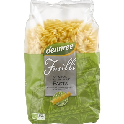 Dennree Fusilli din grau dur ecologic 500g