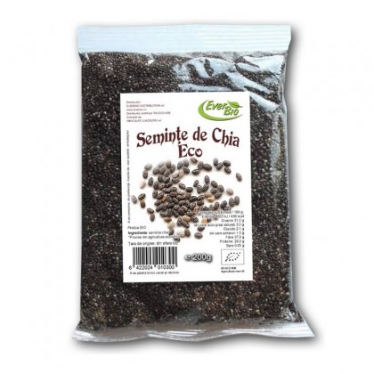 Everbio ECO Seminte de chia, 200g