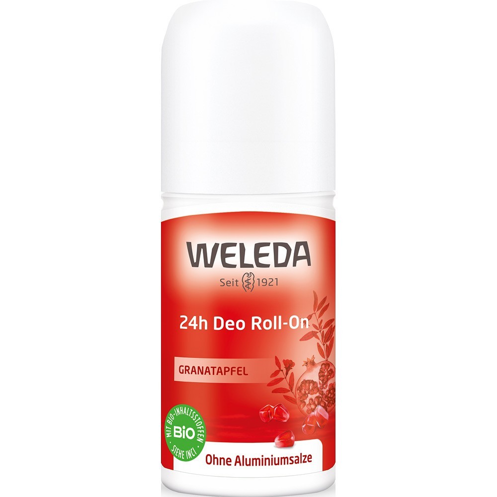 Weleda Deodorant roll-on 24h cu extract de rodie 50ml