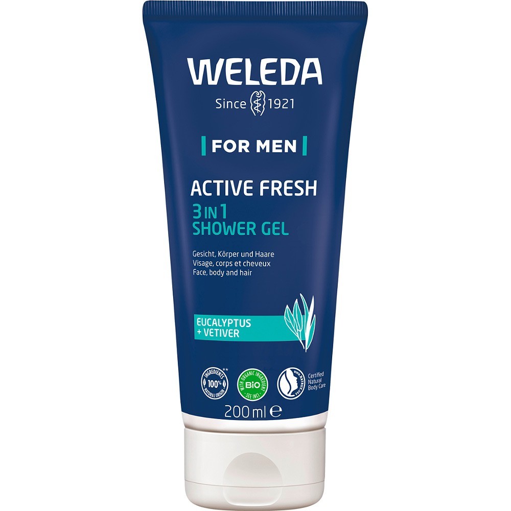 Weleda Gel de dus pentru barbati 200ml