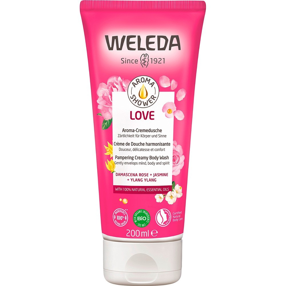 Weleda Crema de dus cu trandafir salbatic 200ml