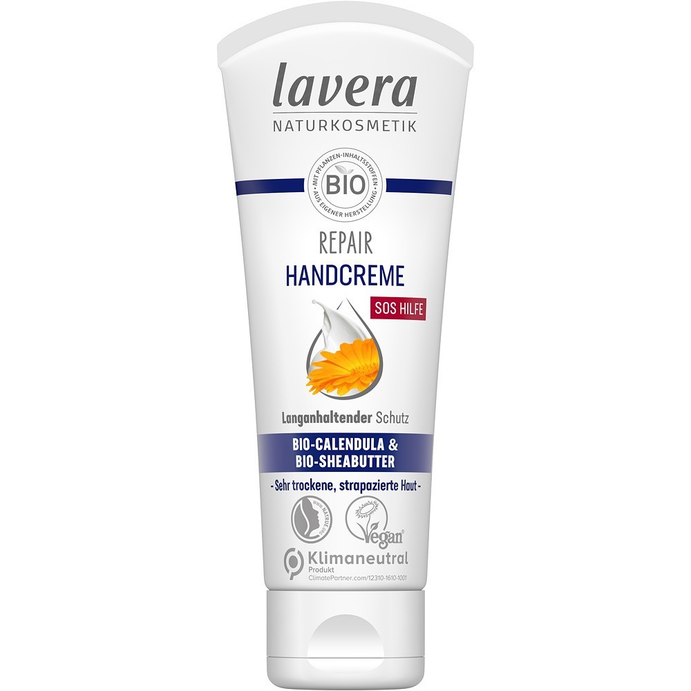 Lavera Crema de maini cu reparatoare cu galbenele bio si unt de shea bio 75ml