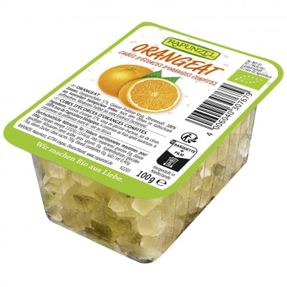 Rapunzel Coaja de portocala bio confiata 100g