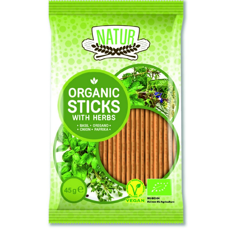 Natur Eco Sticksuri din Alac cu Ierburi 45g