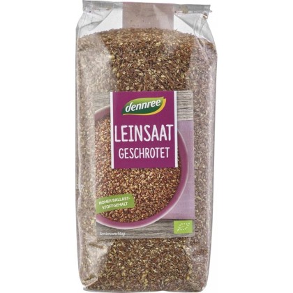 Dennree Seminte de in zdrobite ecologice 400g