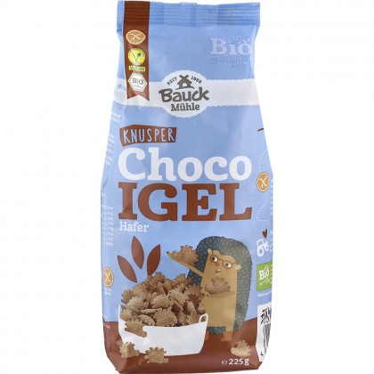 BauckHof Arici crocanti din ovaz cu ciocolata fara gluten 225g