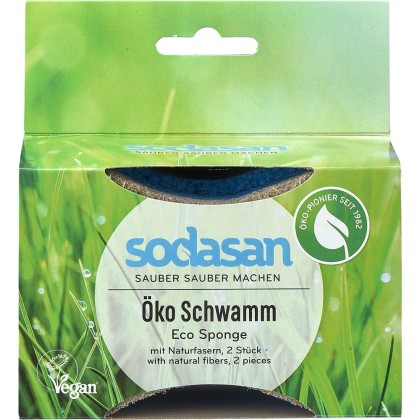 Sodasan Burete eco pentru spalat vase 2buc