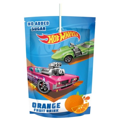 Hot Wheels Bautura din Suc de Portocale si Mere - Pouch - 200ml