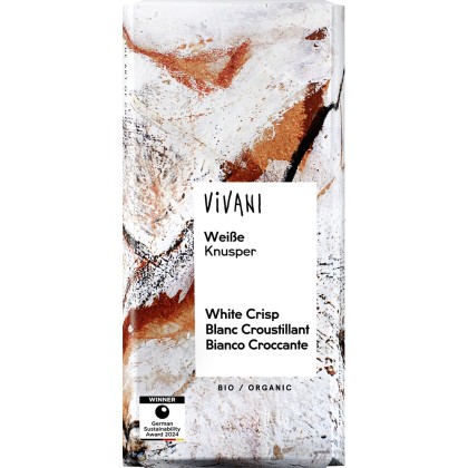 Vivani Ciocolata bio  alba 80g