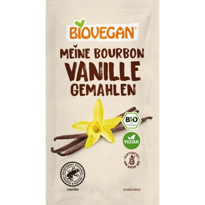 Biovegan Vanilie Bourbon macinata nativ fara gluten, eco 5g